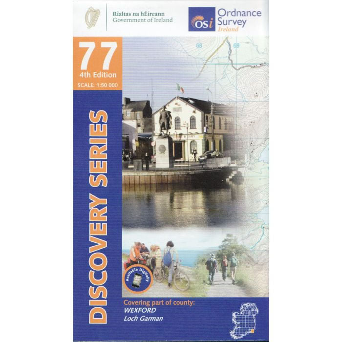 Irish Discovery Map 77, Wexford - South East